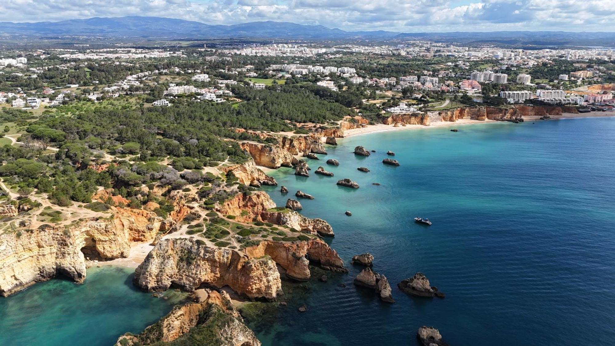 Luxury Modern T2 Ocean View - Free Parking - Pool Apartment Alvor Exterior foto